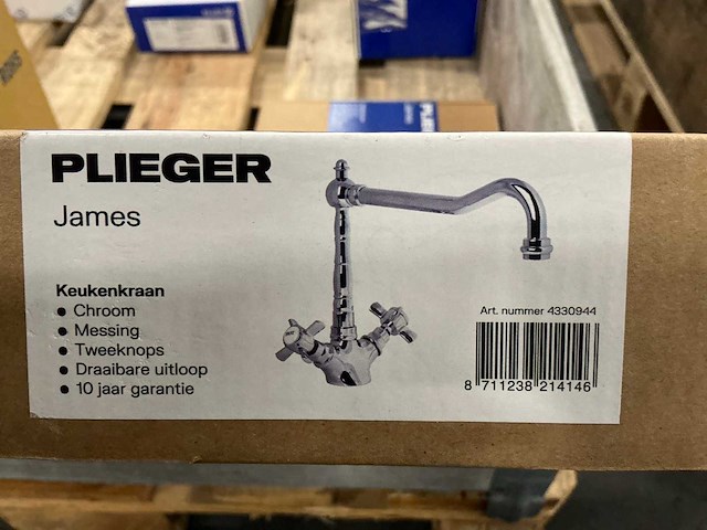 Plieger james keukenkraan (2x) - afbeelding 1 van  3