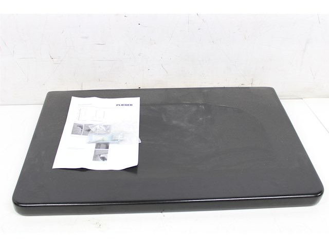 Plieger kansas urinoirschot keramiek 73x47.5cm mat zwart - afbeelding 1 van  1