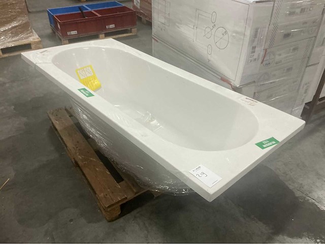 Plieger liberty 180x80 douchebad - afbeelding 2 van  4