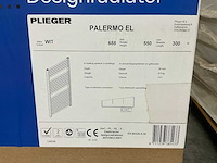 Plieger palermo-el iii/fischio elektrische handdoekradiator (2x) - afbeelding 3 van  4