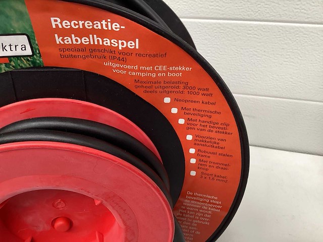 Plieger recreatie kabelhaspel 25 m kampeertoebehoren - afbeelding 2 van  4
