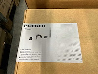 Plieger roma 4-gats badrandkraan zwart chroom (4x) - afbeelding 5 van  5