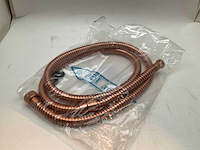 Plieger roma geborsteld koper doucheslang - afbeelding 2 van  3