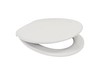Plieger rondo toiletbril universeel wit - afbeelding 1 van  3