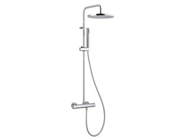Plieger royal doucheset met stortdouche 25cm + handdouche chroom - afbeelding 1 van  1