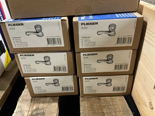 Plieger solid toiletkraan (11x) - afbeelding 3 van  4