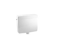 Plieger spree laaghangend reservoir met waterbesparende toets wit - afbeelding 1 van  1