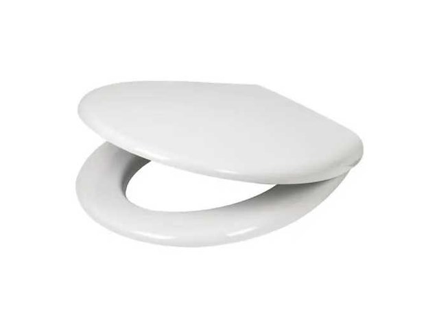 Plieger toiletzitting met deksel, soft-close (5x) - afbeelding 1 van  2