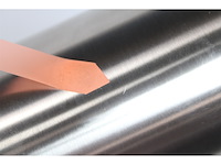 Plieger vigo toiletborstelhouder wandbevestiging 38 cm geborsteld chroom - afbeelding 3 van  3