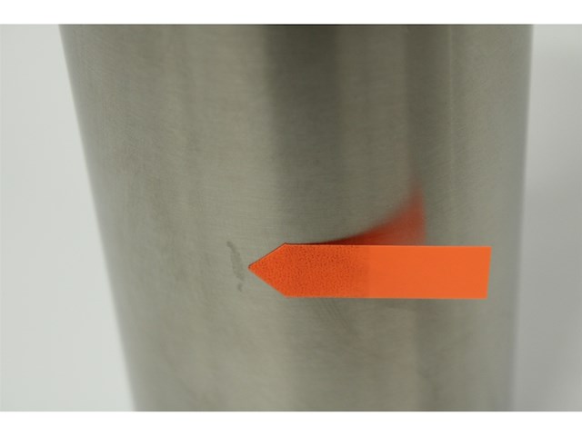 Plieger vigo toiletborstelhouder wandbevestiging 38 cm geborsteld chroom - afbeelding 2 van  2