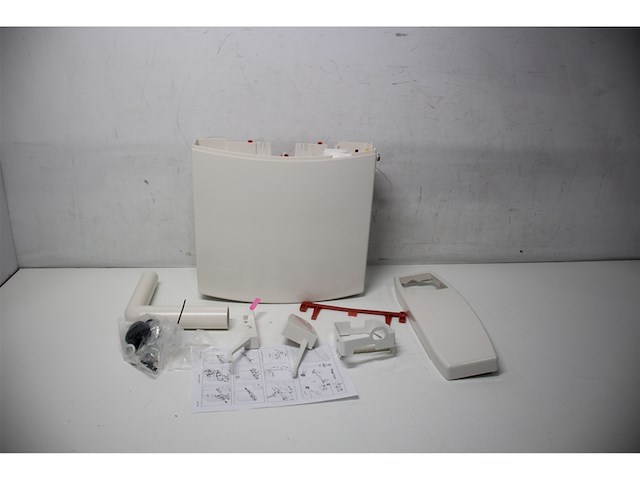 Plieger weser laaghangend reservoir dualflush pergamon stortbak - afbeelding 3 van  4