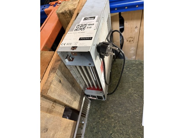 Plintverwarming incl. rooster, kickspace, 500 duo - afbeelding 1 van  2