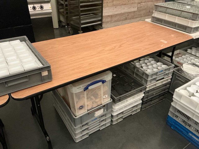 Plooitafel (10x) - afbeelding 1 van  3