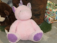 Pluche eenhoorn jollyplush lengte circa 65 cm. - afbeelding 1 van  2