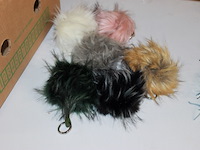 Pluche hanger bol model 6 stuks in ds c - afbeelding 5 van  5