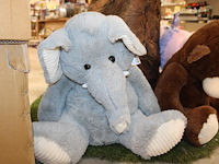 Pluche olifant jollyplush lengte circa 65 cm. - afbeelding 1 van  2
