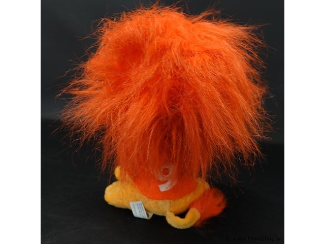 Pluche oranje leeuw - afbeelding 3 van  3