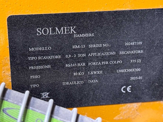 Plus power - 2023 - he15 - graafmachine met schiethamer - afbeelding 25 van  25