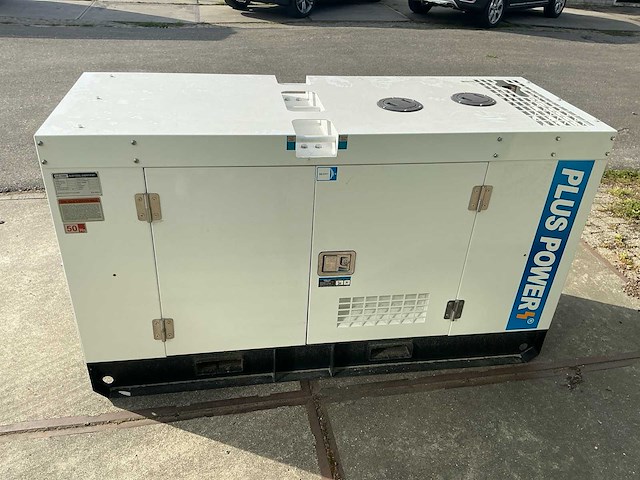 Plus power - 2025 - gf2-25 - 25 kva noodstroomaggregaat - afbeelding 9 van  10