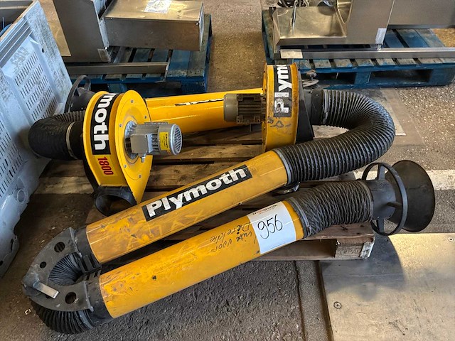 Plymoth 1800 lasdampafzuiginstallatie (2x) - afbeelding 1 van  4