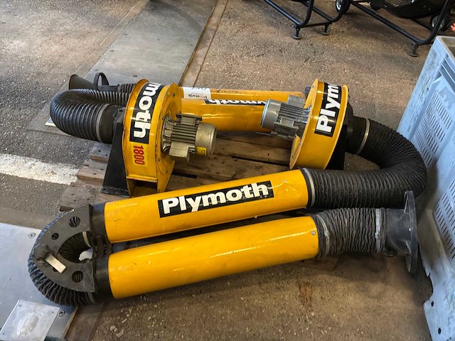 Plymoth 1800 lasdampafzuiginstallatie (2x) - afbeelding 4 van  4