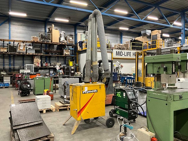 Plymoth emk-1602 lasdampafzuiginstallatie - afbeelding 1 van  7