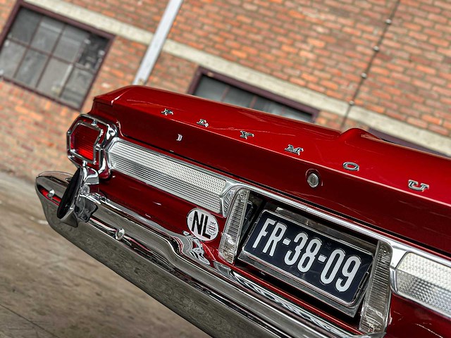 Plymouth satellite m1 cabriolet 265pk 1965, fr-38-09 - afbeelding 22 van  86