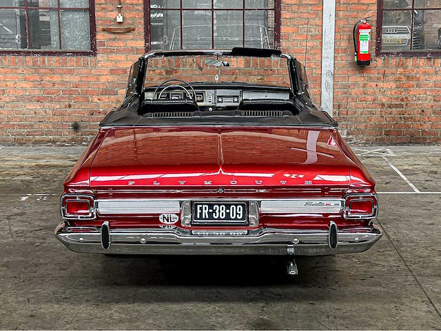 Plymouth satellite m1 cabriolet 265pk 1965, fr-38-09 - afbeelding 20 van  86