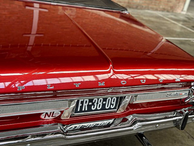 Plymouth satellite m1 cabriolet 265pk 1965, fr-38-09 - afbeelding 22 van  86