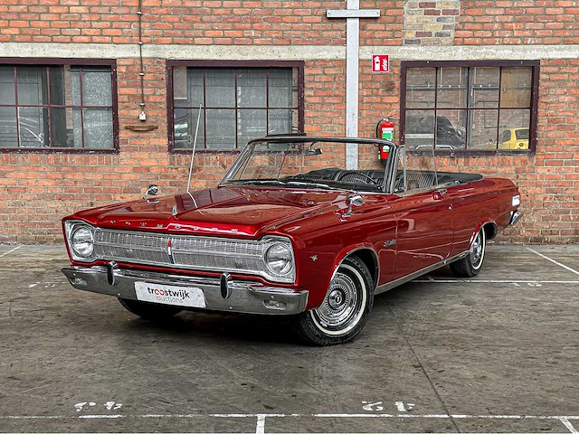 Plymouth satellite m1 cabriolet 265pk 1965, fr-38-09 - afbeelding 12 van  86
