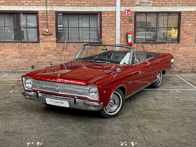 Plymouth satellite m1 cabriolet 265pk 1965, fr-38-09 - afbeelding 23 van  86