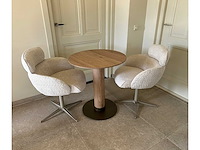 Pmp furniture eetkamerstoel diana beige (4x) - afbeelding 3 van  9