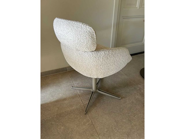 Pmp furniture eetkamerstoel diana beige (4x) - afbeelding 6 van  8