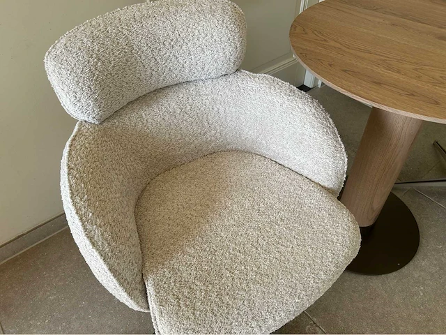 Pmp furniture eetkamerstoel diana beige (6x) - afbeelding 9 van  10