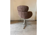 Pmp furniture eetkamerstoel diana chocolate (4x) - afbeelding 6 van  9