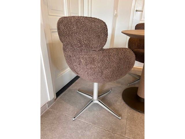 Pmp furniture eetkamerstoel diana chocolate (4x) - afbeelding 7 van  9