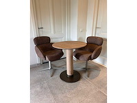 Pmp furniture eetkamerstoel diana chocolate (4x) - afbeelding 3 van  9