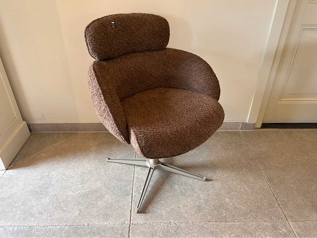 Pmp furniture eetkamerstoel diana chocolate (4x) - afbeelding 5 van  9