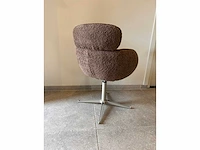 Pmp furniture eetkamerstoel diana chocolate (4x) - afbeelding 6 van  9