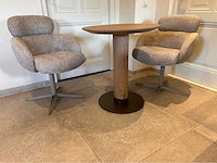 Pmp furniture eetkamerstoel diana khaki (4x) - afbeelding 1 van  7