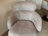 Pmp furniture eetkamerstoel diana khaki (4x) - afbeelding 3 van  8