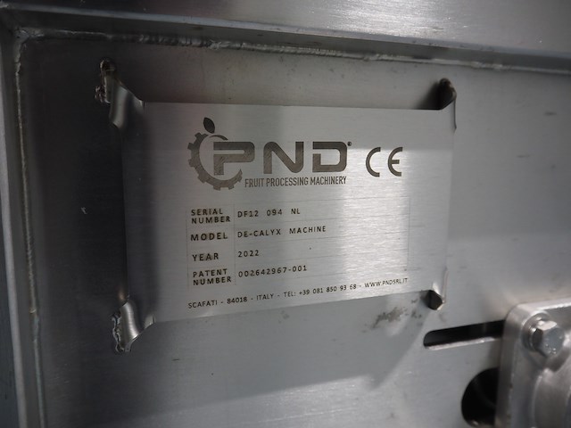 Pnd fruit processing machinery - afbeelding 17 van  25