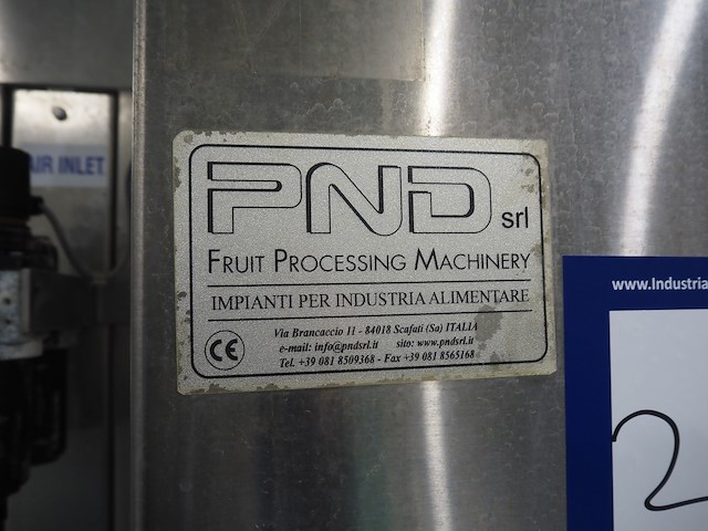 Pnd fruit processing machinery - afbeelding 18 van  25