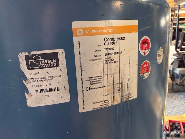 Pneumatex c 10.1-6 luchtcompressor - afbeelding 6 van  6