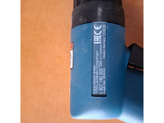 Pneumatische boormachine bosch, 607160502, bouwjaar 2015 - afbeelding 3 van  4