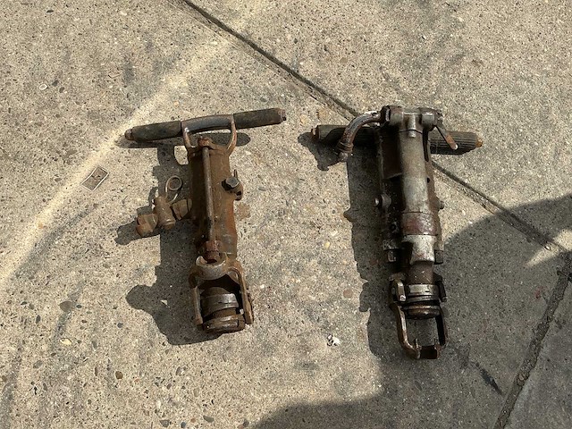 Pneumatische boormachines (2x) - afbeelding 2 van  3