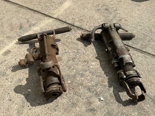 Pneumatische boormachines (2x) - afbeelding 3 van  3