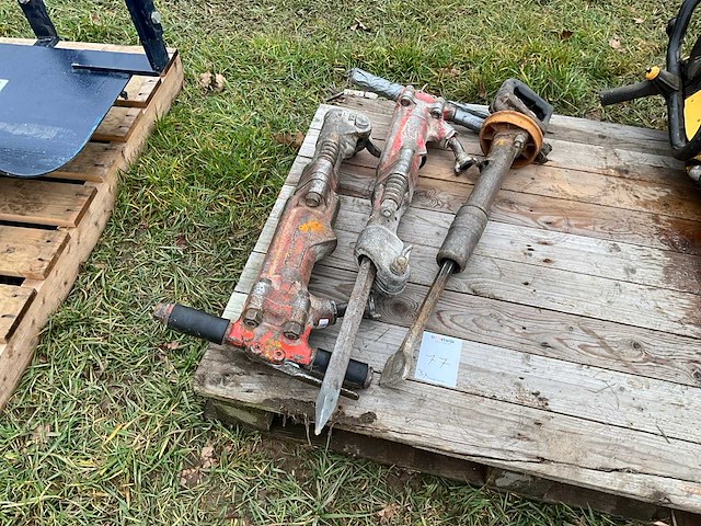 Pneumatische breekhamer (3x) - afbeelding 3 van  4