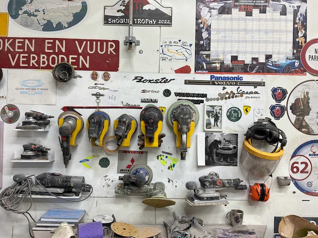 Pneumatische handschuurmachine (11x) - afbeelding 1 van  7