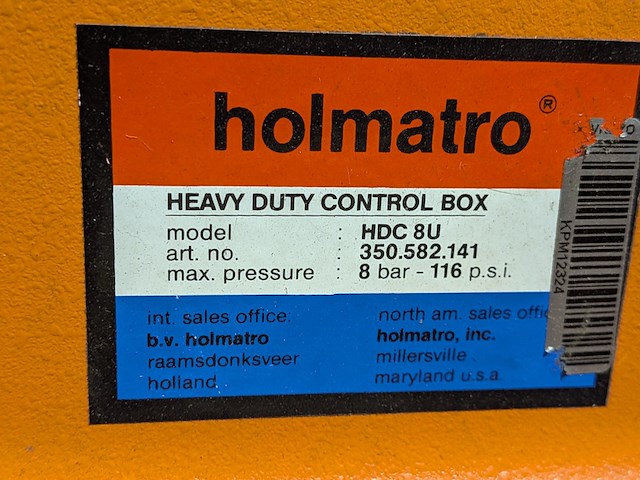 Pneumatische hefset, holmatro - afbeelding 14 van  17